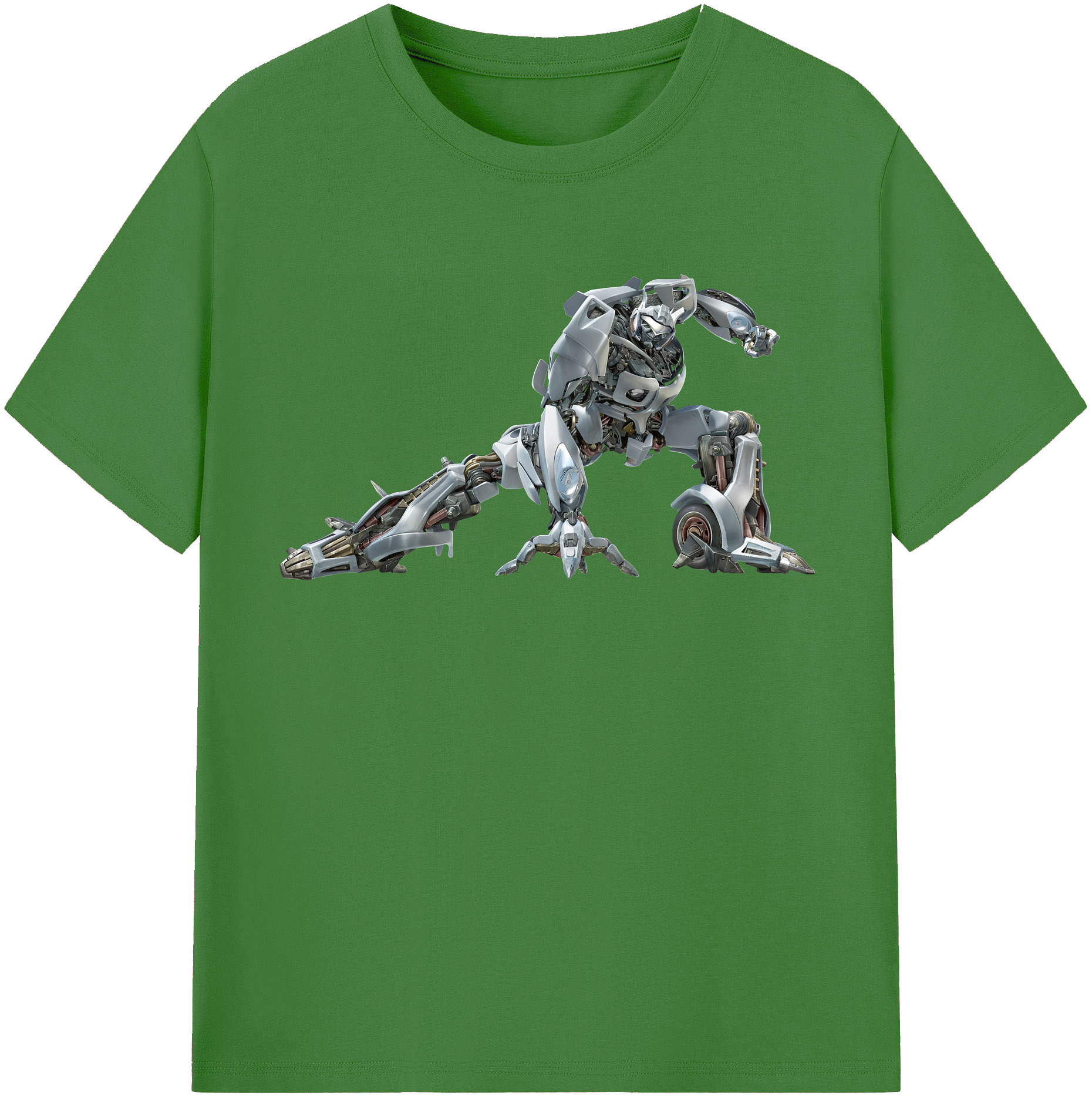 （画像用） Transformers トランスフォーマー レディースカジュアルプリントTシャツ（綿100％）